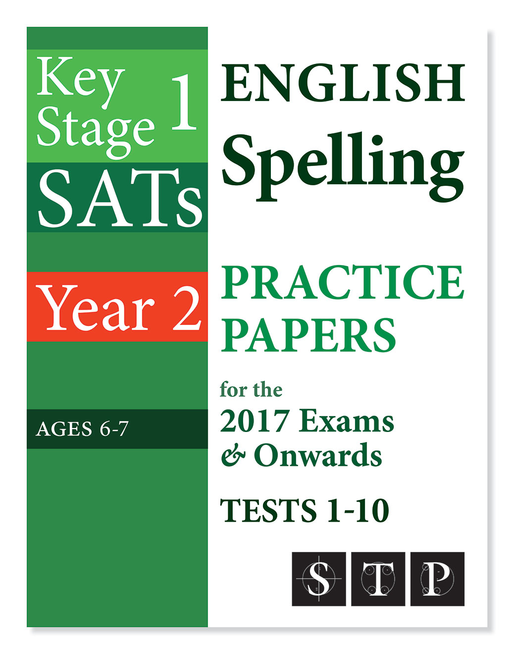 KS1 SATs English Spelling Practice Papers Tests 1-10